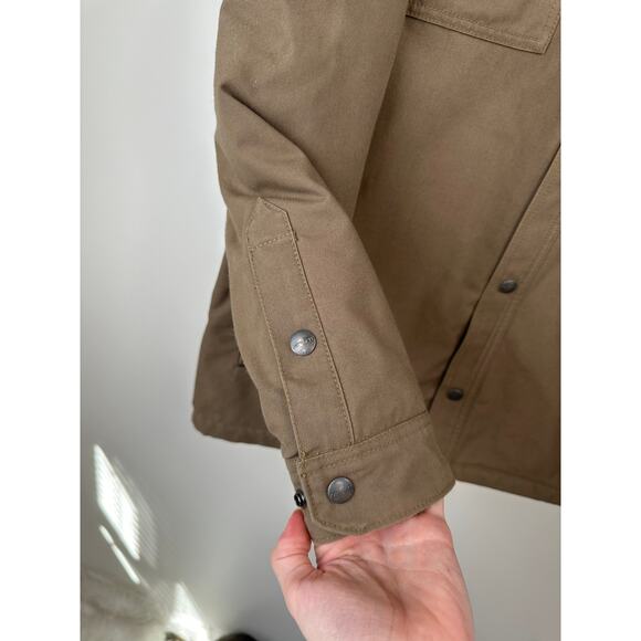 Carhartt Roane Hooded Quick Duck Shirt Jacket - Picture 4 of 12